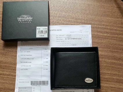 Ví nam new Fullbox Savile Row London chính hãng săn sales tại Anh