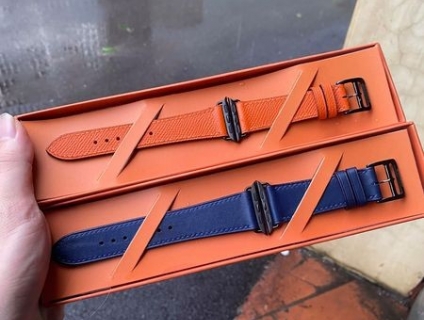 Dây da đồng hồ nhập Pháp cùng nguyên liệu hermes - xem ngay