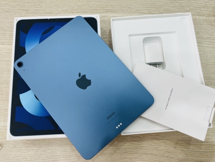 iPad Air 5 64GB wifi Lướt fullbox Blue/Xanh mới khui chưa xài