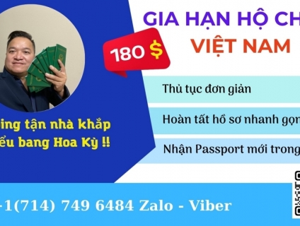Gia Hạn Hộ Chiếu Việt Nam tại Mỹ