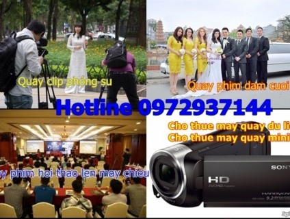 Cho thuê máy quay Full HD,4K giá rẻ 0972937144