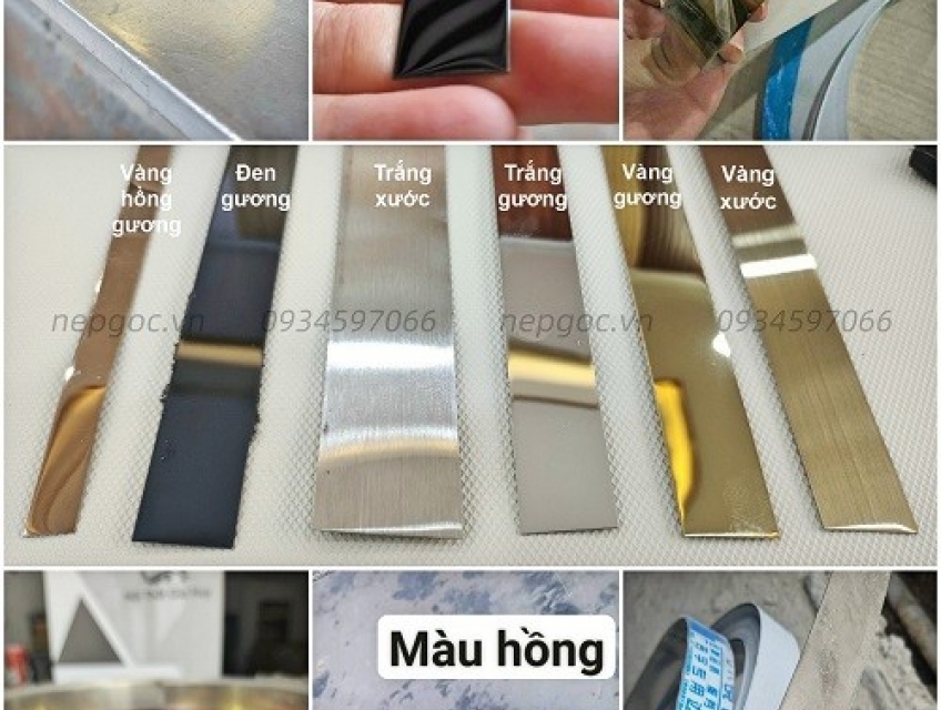 La cuộn trang trí vách - La bản 10-100mm inox - La cuộn inox giá rẻ