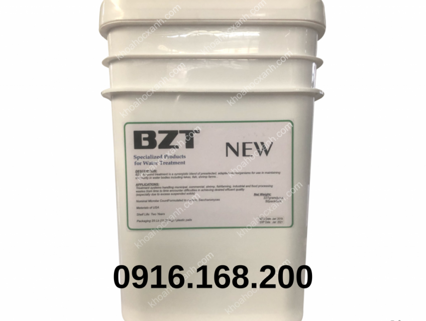 BZT NEW: VI SINH BỘT XỬ LÝ ĐÁY AO