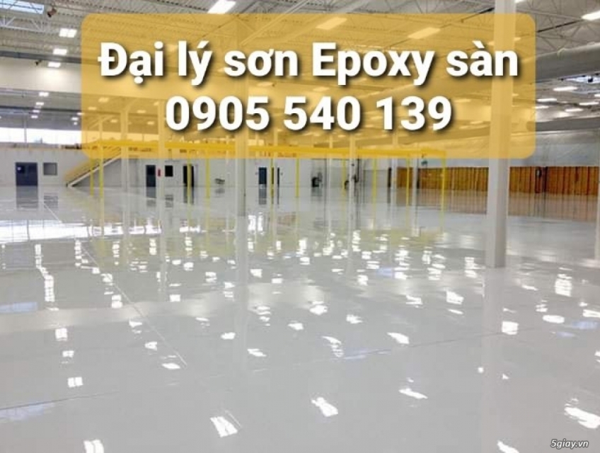 Đại lý sơn nền epoxy tự san phẳng