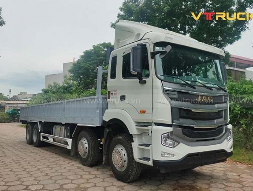 Xe tải Jac 4 chân A5 8x4 thùng lửng 9M7 giá tốt