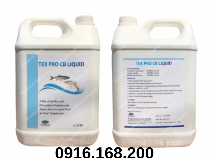TEX PRO CB LIQUID – Men vi sinh dạng nước