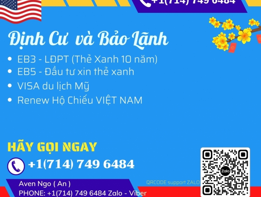 Thủ Tục Xin Visa Đi Mỹ Thăm Thân B2 Và Mẫu Thư Mời Thăm Thân