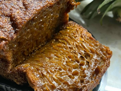 Bánh bò thốt nốt nhà làm không chất bảo quản, chất lượng, ăn là ghiền