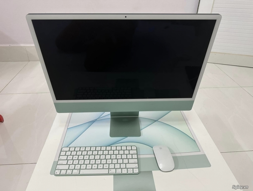 Imac 24in m1 8g 256gb đẹp full box còn bh lâu
