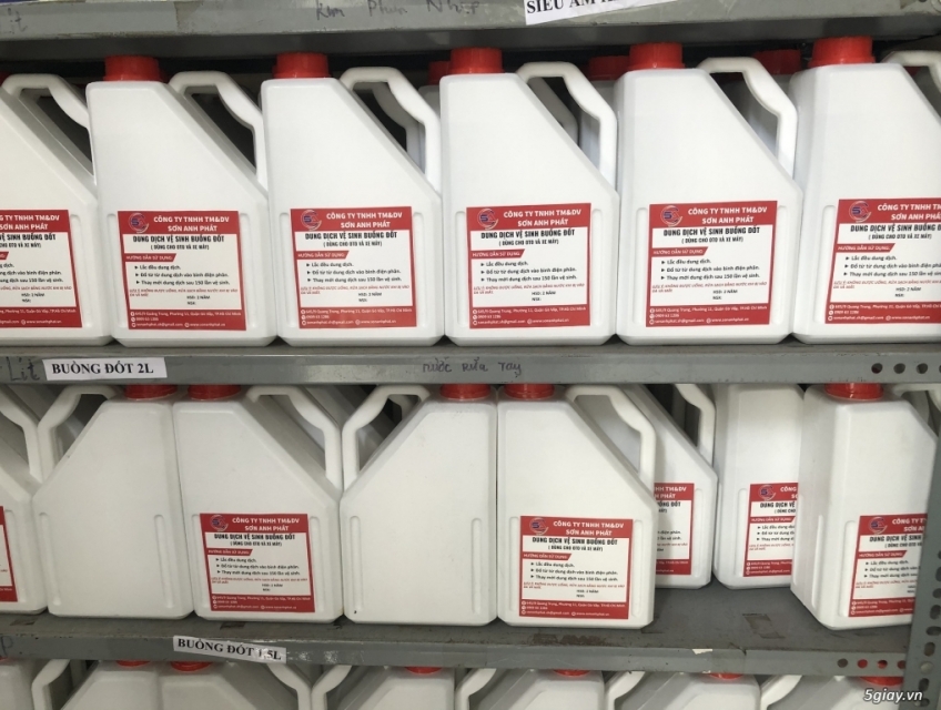 Dung dịch vệ sinh buồng đốt