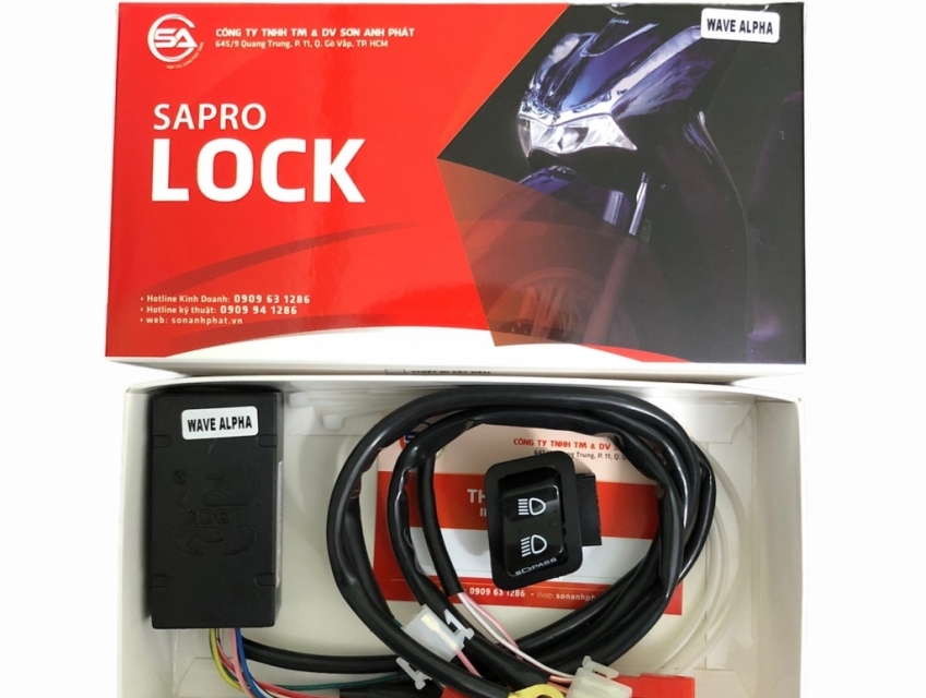 Mạch tắt đèn xe wave alpha