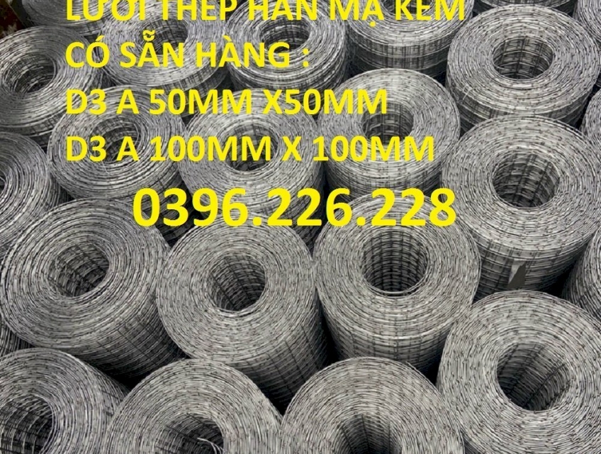 Ứng dụng của lưới thép hàn mạ kẽm, lưới đổ sàn D1, D2, D3, D4 hàng sẵn