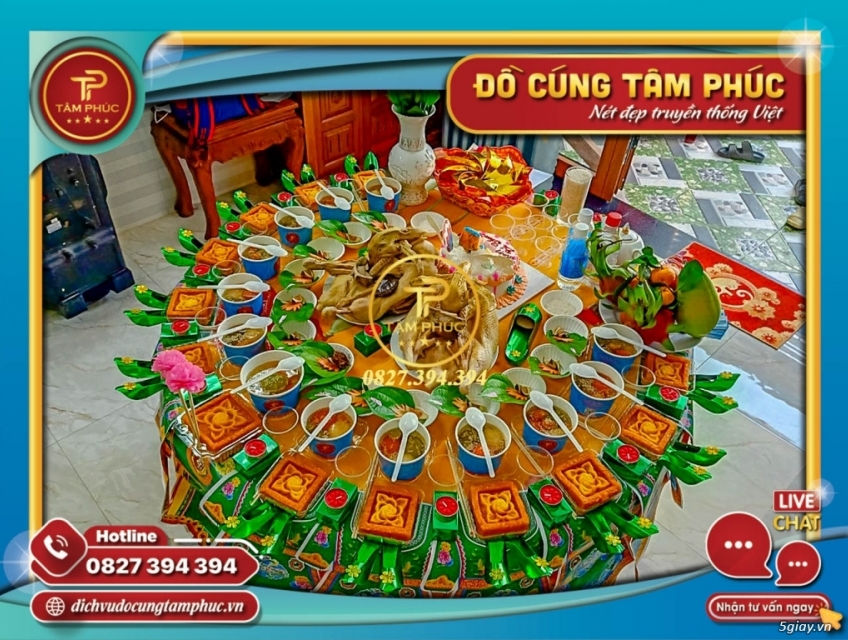 Dịch Vụ Mâm Cúng Tâm Phúc