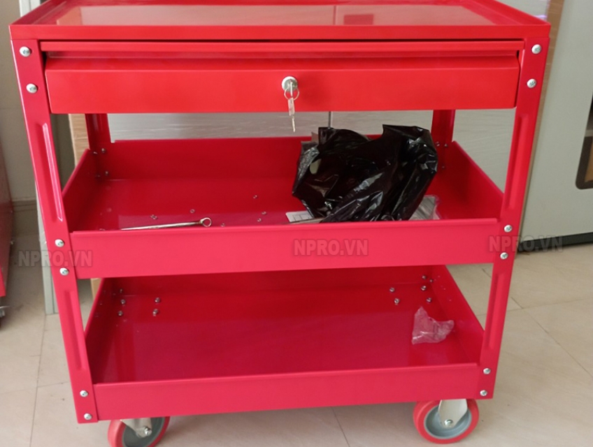 Xe đẩy dụng cụ có ngăn kéo khoá mẫu mã đa dạng giá tốt