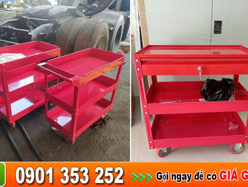 Tủ đựng dụng cụ 3 ngăn các loại