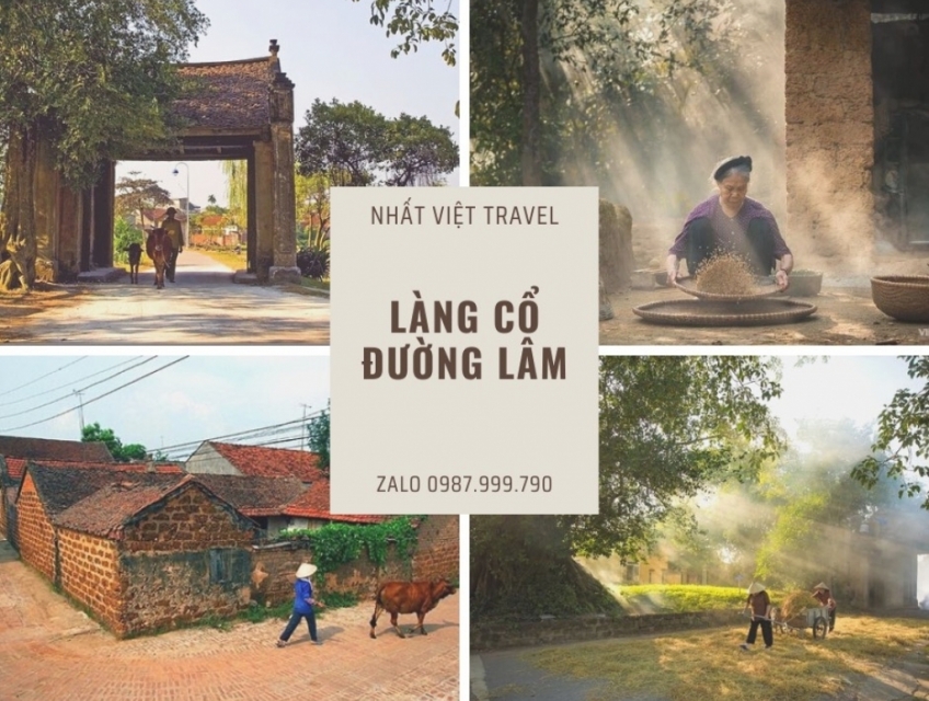 Tour làng cổ Đường Lâm 1 ngày