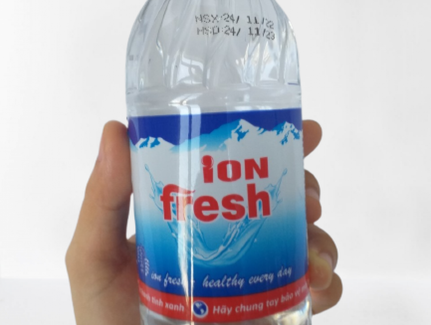 NƯỚC UỐNG ĐÓNG CHAI 350ML ION FRESH