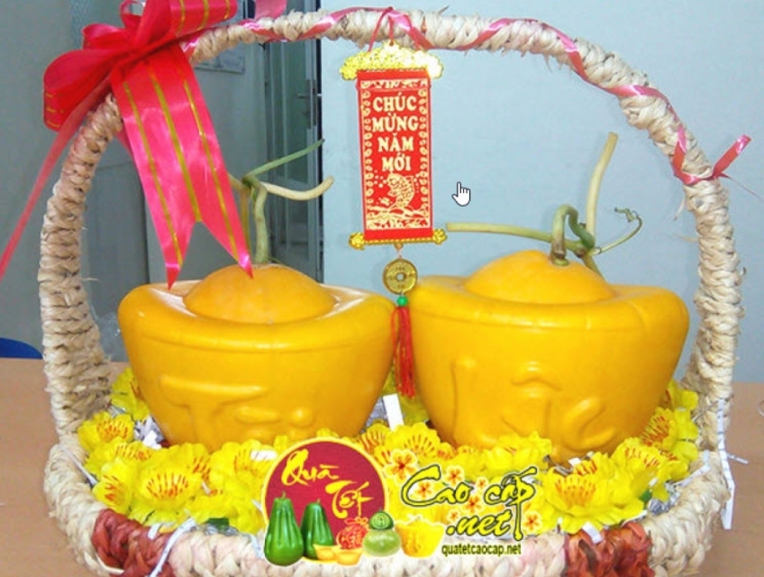 Dưa Hấu Thỏi Vàng món quà ý nghĩa ngày Tết