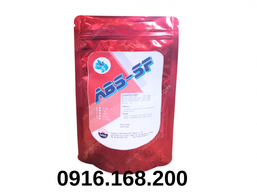 ABS-SF – Vi sinh bột xử lý ao