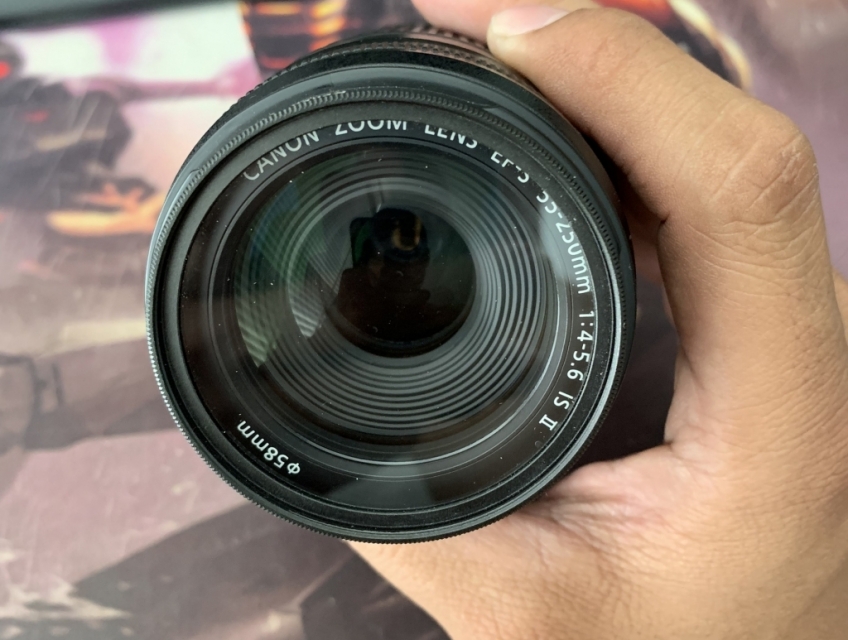 Lens canon 55-250 IS II đẹp