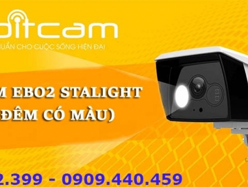 Camera IP Wifi EBITCAM EBO2 STARLIGHT
