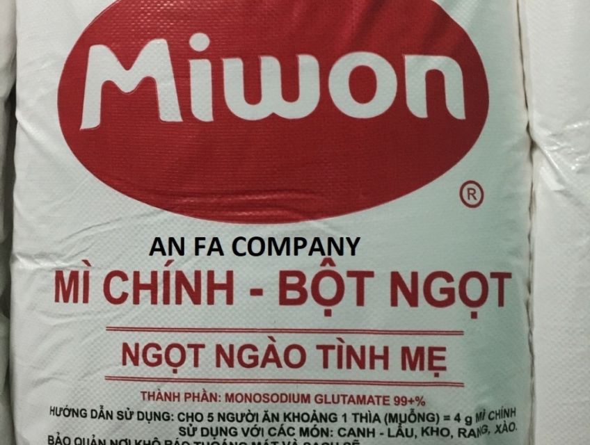 Bột ngọt, mì chính Miwon - Monosodium Glutamate (E621) - Miwon size S