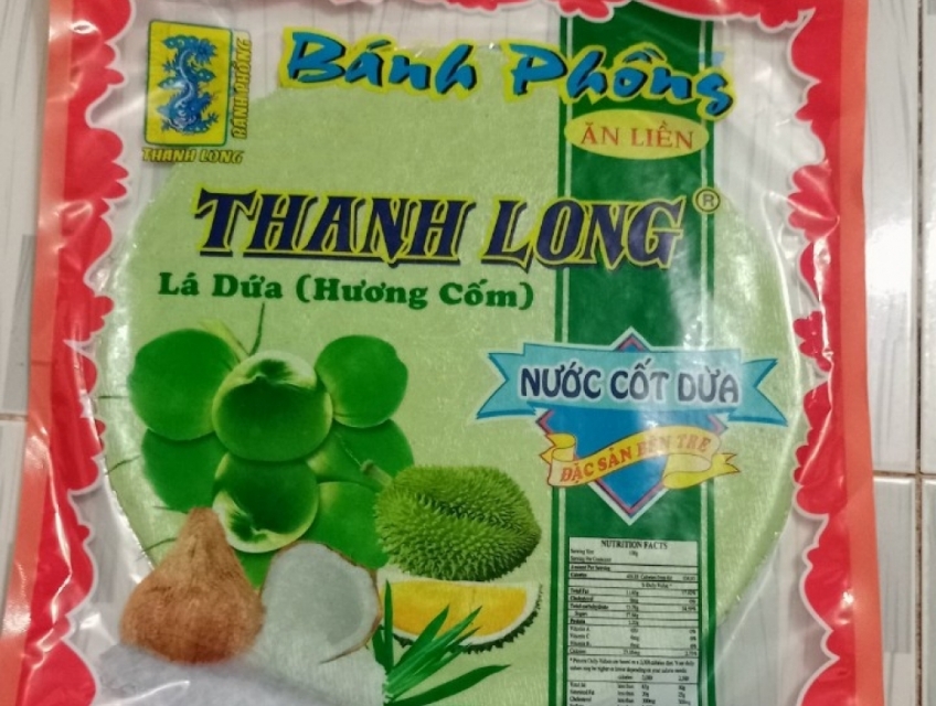 Bánh phồng sữa Bến Tre