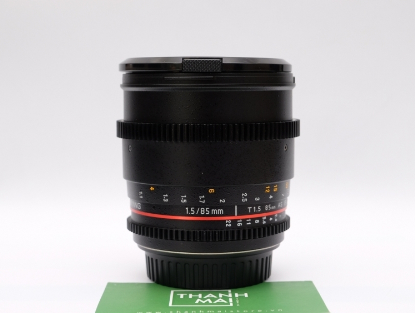 Ống kính Samyang 85mm T1.5 AS IF UMC For Canon