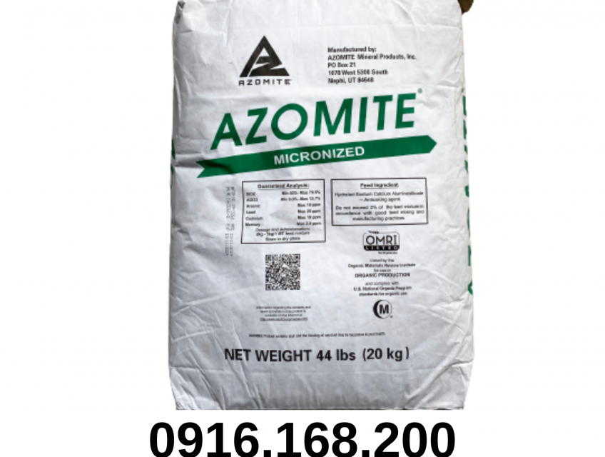 AZOMITE KHOÁNG ĐA VI LƯỢNG