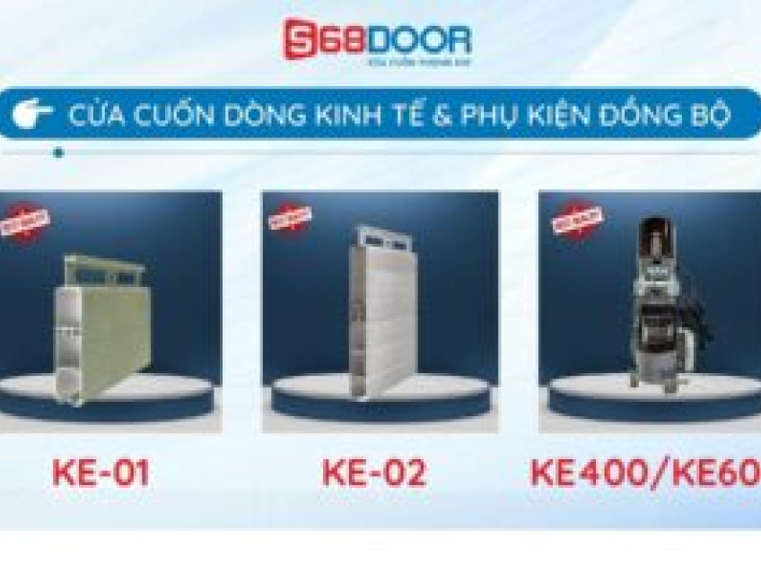 Cửa cuốn S68door dòng kinh tế - Giải pháp tối ưu cho mọi nhu cầu