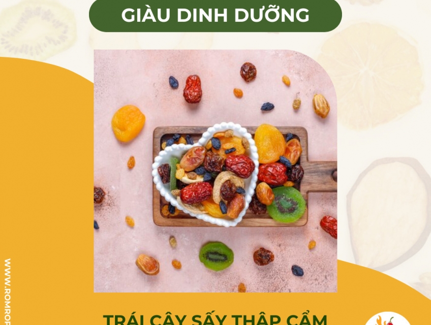 LỢI ÍCH CỦA TRÁI CÂY SẤY THẬP CẨM