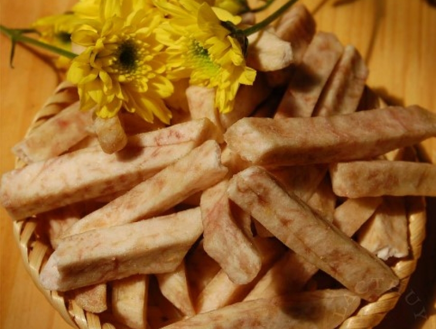 6 lợi ích từ trái khoai môn - sản phẩm mới khoai môn sấy