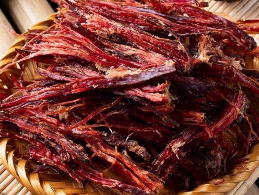 Thịt trâu gác bếp món ăn dinh dưỡng