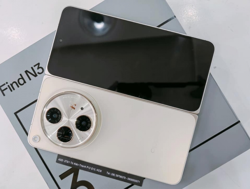 Oppo Find N3 dual 2 sim 12GB/512GB Gold like new fullbox bán hay đổi