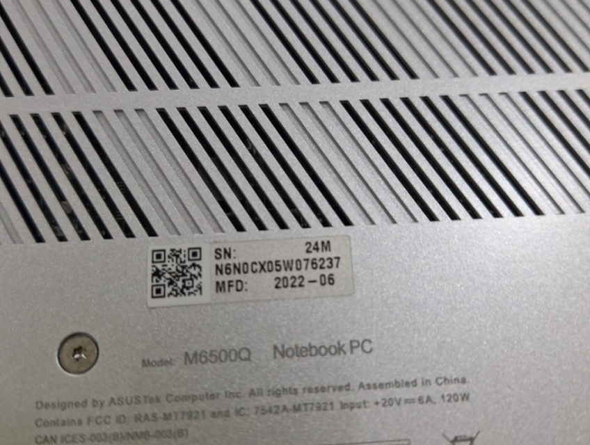 laptop asus vivobookpro15