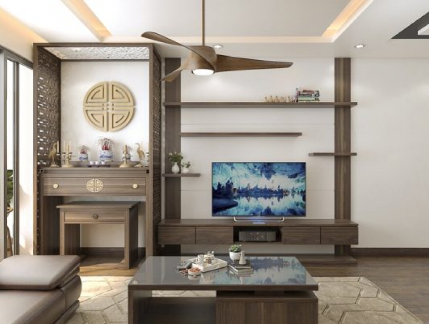 Vách Ngăn Bàn Thờ: Tinh Hoa Nghệ Thuật và Sự Linh Thiêng Trong Gia Đìn