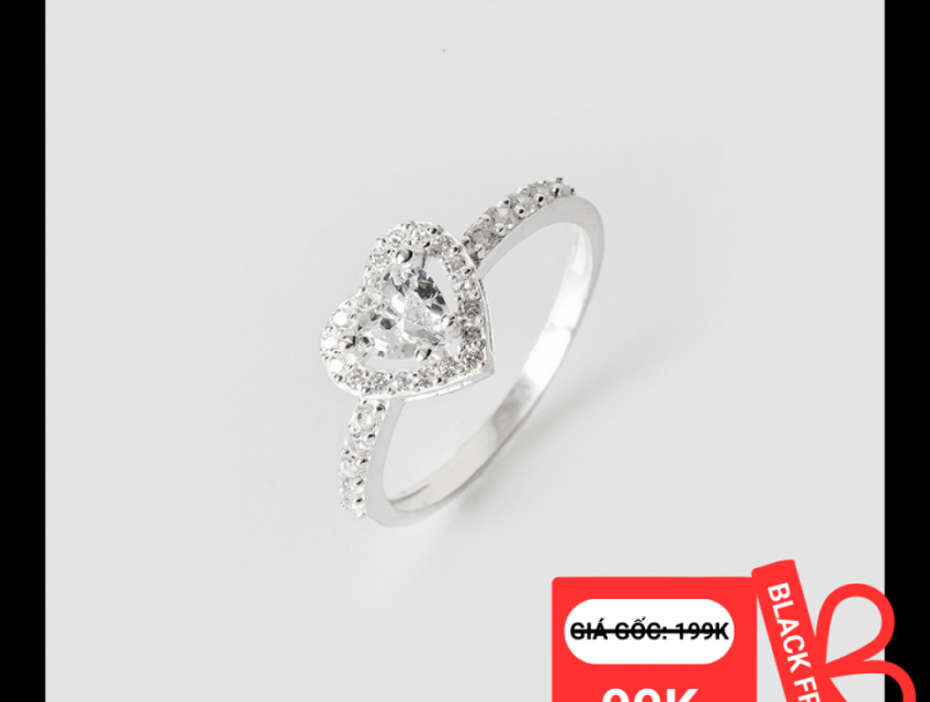 nhẫn bạc giá rẻ