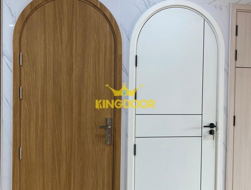 cửa vòm composite sale noel