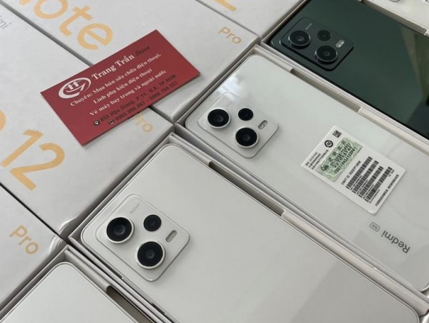 Xiaomi Redmi Note 12 Pro 5G full box đẹp 99%, giá rẻ