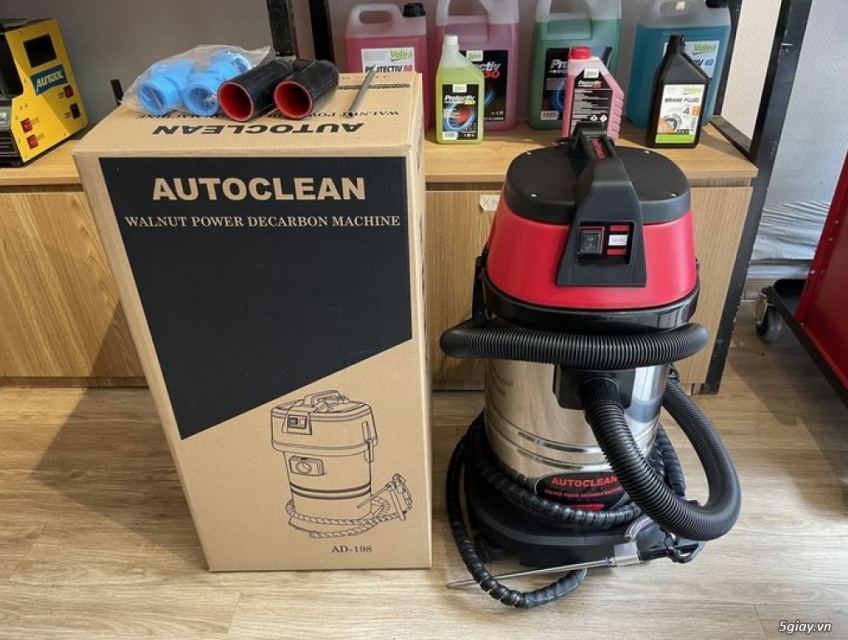 Máy bắn trấu vệ sinh cổ hút họng nạp động cơ AUTOCLEAN AD198