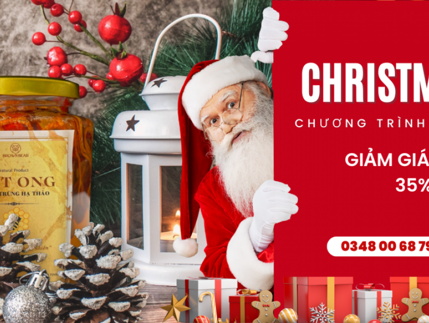 Mật ong đông trùng hạ thảo Brown Bear - Mật ong gấu nâu