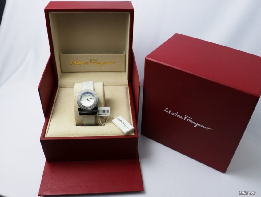 ĐH Nữ Salvatore Ferragamo - Đính 122 viên Kim Cương New Fullbox