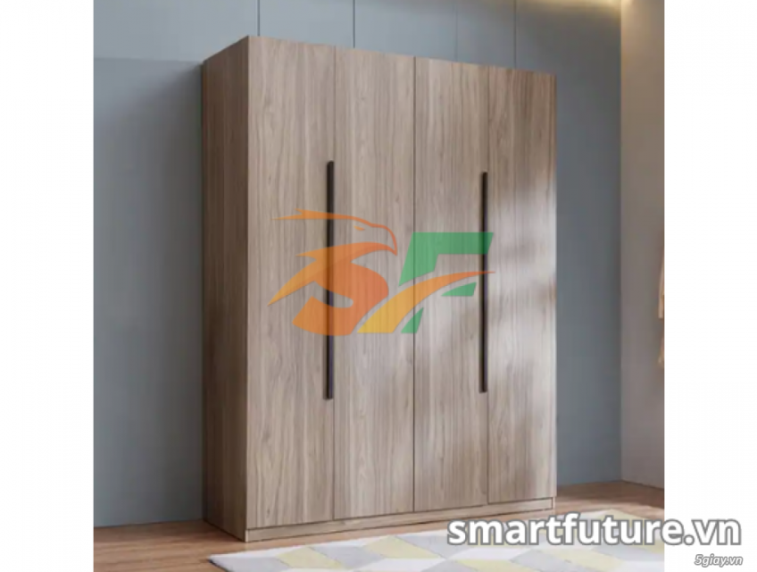 Tủ quần áo 4 cánh nhiều mẫu mã bền đẹp