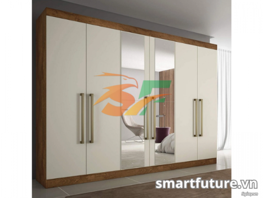 Tủ quần áo 6 cánh dung tích lớn