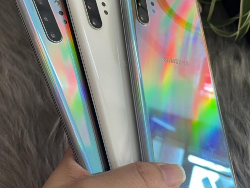Samsung Note 10 Plus 5G 12/256g tuyển đẹp 99, màn sáng đẹp không ám ố