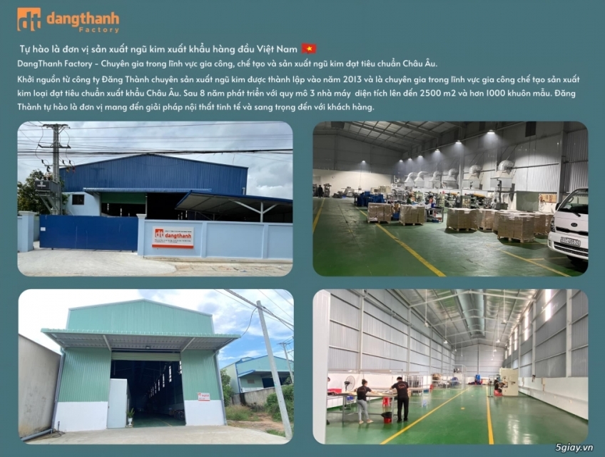 Xưởng đúc áp lực kẽm, nhôm lớn nhất bình dương