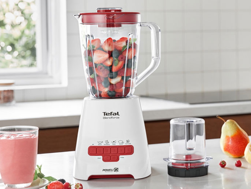 Thiết kế máy xay sinh tố Tefal BL477566 gọn nhẹ, sang trọng