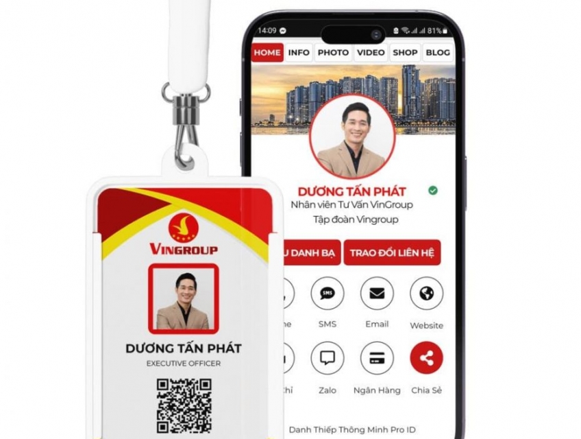 CARD VISIT ĐIỆN TỬ GIẢI PHÁP HIỆN ĐẠI CHO GIAO TIẾP DOANH NGHIỆP