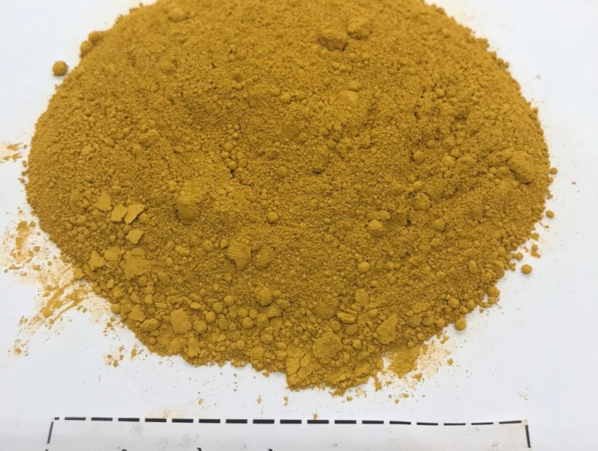 Bột oxít sắt vàng - chất tạo màu