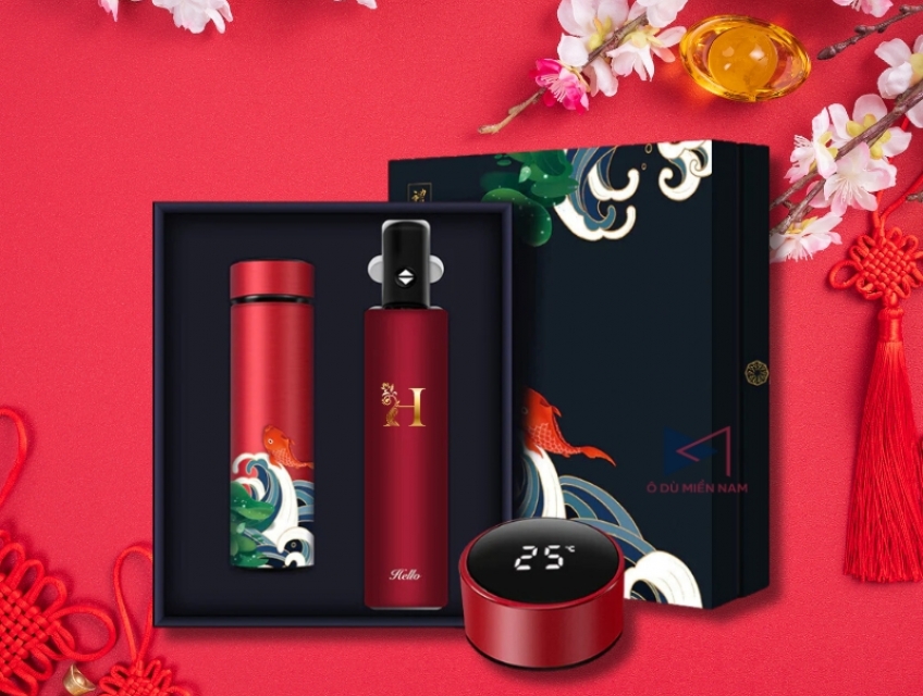 Hộp quà tết 2024: Cá Chép Hóa Rồng